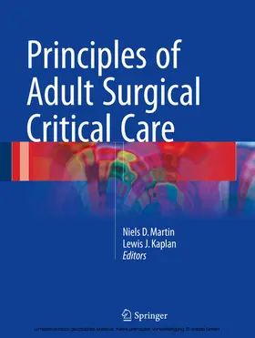 Martin / Kaplan |  Principles of Adult Surgical Critical Care | eBook | Sack Fachmedien