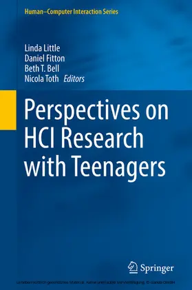 Little / Fitton / Bell |  Perspectives on HCI Research with Teenagers | eBook | Sack Fachmedien