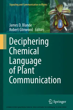 Blande / Glinwood |  Deciphering Chemical Language of Plant Communication | eBook | Sack Fachmedien