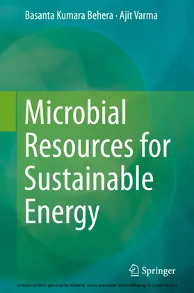Kumara Behera / Varma | Microbial Resources for Sustainable Energy | E-Book | www2.sack.de