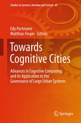 Finger / Portmann |  Towards Cognitive Cities | Buch |  Sack Fachmedien
