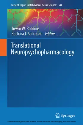 Robbins / Sahakian |  Translational Neuropsychopharmacology | eBook | Sack Fachmedien