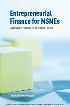 Abor | Entrepreneurial Finance for MSMEs | E-Book | www2.sack.de