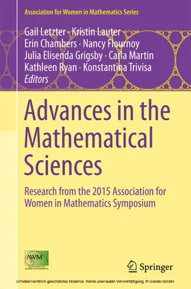 Letzter / Lauter / Chambers |  Advances in the Mathematical Sciences | eBook | Sack Fachmedien