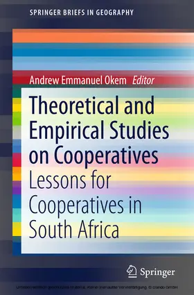 Okem |  Theoretical and Empirical Studies on Cooperatives | eBook | Sack Fachmedien
