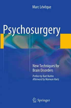 Lévêque |  Psychosurgery | Buch |  Sack Fachmedien