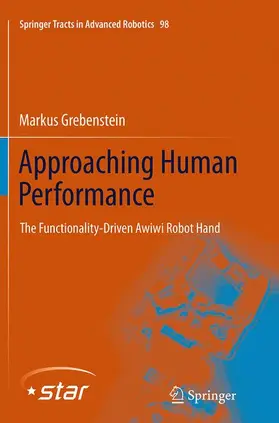 Grebenstein |  Approaching Human Performance | Buch |  Sack Fachmedien