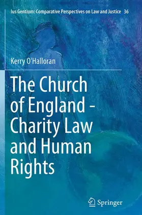 O'Halloran |  The Church of England - Charity Law and Human Rights | Buch |  Sack Fachmedien