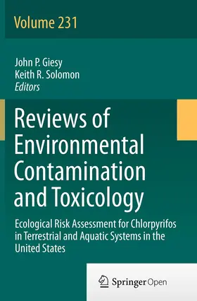 Solomon / Giesy |  Ecological Risk Assessment for Chlorpyrifos in Terrestrial and Aquatic Systems in the United States | Buch |  Sack Fachmedien