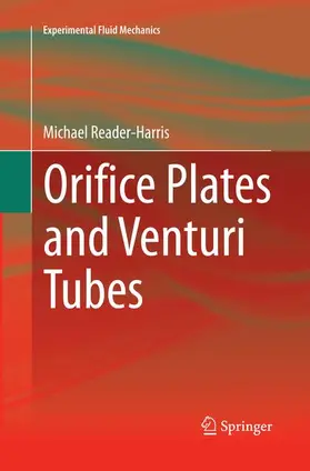 Reader-Harris |  Orifice Plates and Venturi Tubes | Buch |  Sack Fachmedien