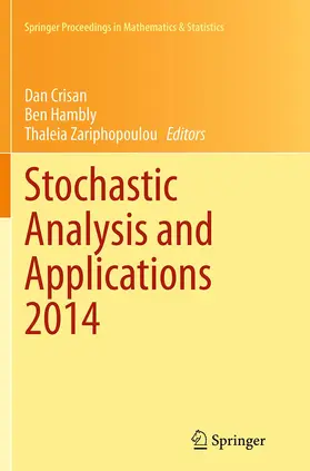 Crisan / Zariphopoulou / Hambly |  Stochastic Analysis and Applications 2014 | Buch |  Sack Fachmedien