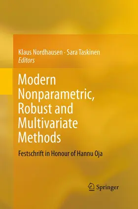 Taskinen / Nordhausen |  Modern Nonparametric, Robust and Multivariate Methods | Buch |  Sack Fachmedien