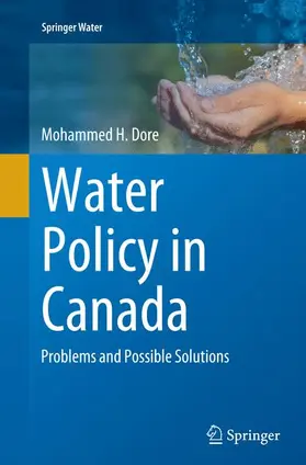 Dore |  Water Policy in Canada | Buch |  Sack Fachmedien