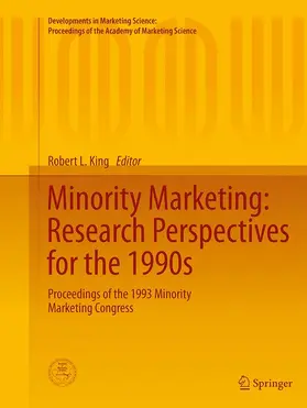 King |  Minority Marketing: Research Perspectives for the 1990s | Buch |  Sack Fachmedien
