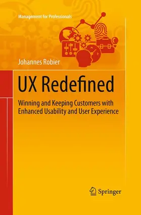 Robier |  UX Redefined | Buch |  Sack Fachmedien