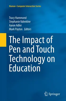 Hammond / Payton / Valentine |  The Impact of Pen and Touch Technology on Education | Buch |  Sack Fachmedien