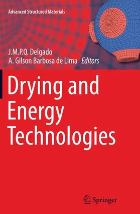 Barbosa de Lima / Delgado |  Drying and Energy Technologies | Buch |  Sack Fachmedien