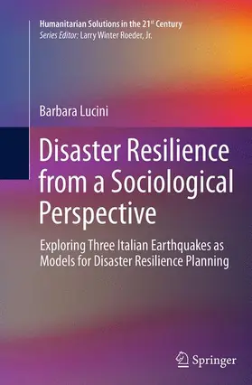 Lucini |  Disaster Resilience from a Sociological Perspective | Buch |  Sack Fachmedien