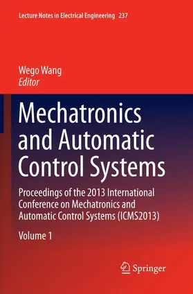 Wang |  Mechatronics and Automatic Control Systems | Buch |  Sack Fachmedien