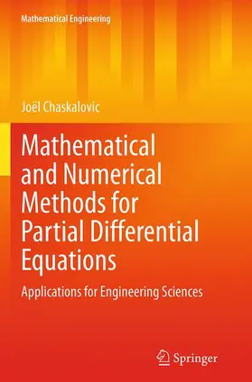 Chaskalovic |  Mathematical and Numerical Methods for Partial Differential Equations | Buch |  Sack Fachmedien