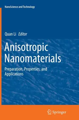 Li |  Anisotropic Nanomaterials | Buch |  Sack Fachmedien