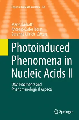 Barbatti / Ullrich / Borin |  Photoinduced Phenomena in Nucleic Acids II | Buch |  Sack Fachmedien