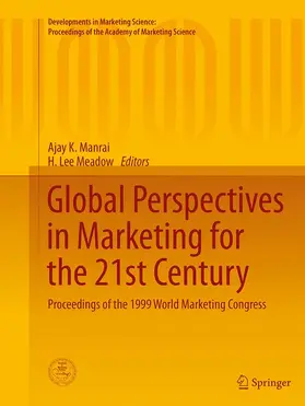 Meadow / Manrai |  Global Perspectives in Marketing for the 21st Century | Buch |  Sack Fachmedien