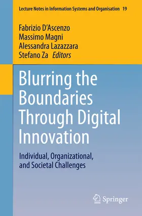 D'Ascenzo / Magni / Lazazzara |  Blurring the Boundaries Through Digital Innovation | eBook | Sack Fachmedien