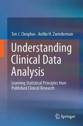 Zwinderman / Cleophas |  Understanding Clinical Data Analysis | Buch |  Sack Fachmedien