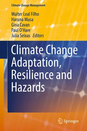 Leal Filho / Musa / Cavan |  Climate Change Adaptation, Resilience and Hazards | eBook | Sack Fachmedien