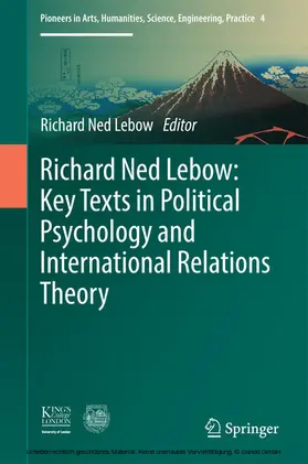 Lebow |  Richard Ned Lebow: Key Texts in Political Psychology and International Relations Theory | eBook | Sack Fachmedien