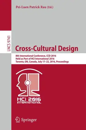 Rau |  Cross-Cultural Design | Buch |  Sack Fachmedien