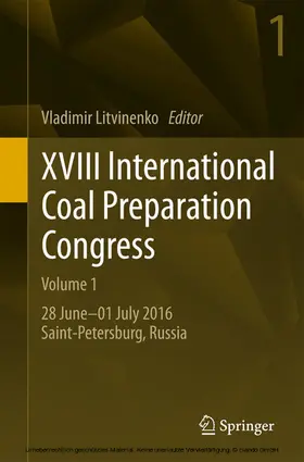 Litvinenko | XVIII International Coal Preparation Congress | E-Book | sack.de