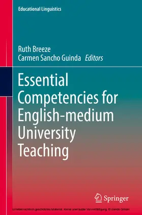 Breeze / Sancho Guinda |  Essential Competencies for English-medium University Teaching | eBook | Sack Fachmedien