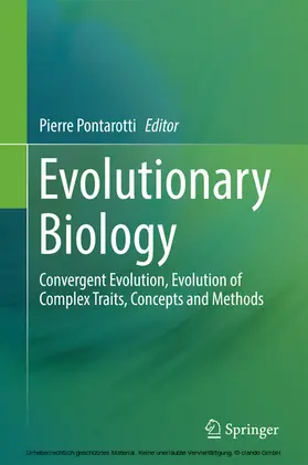 Pontarotti | Evolutionary Biology | E-Book | www2.sack.de
