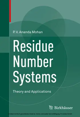 Mohan | Residue Number Systems | E-Book | sack.de
