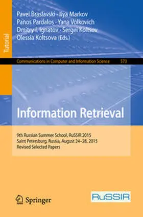 Braslavski / Markov / Pardalos | Information Retrieval | E-Book | sack.de