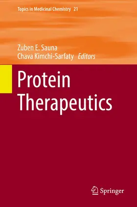 Kimchi-Sarfaty / Sauna |  Protein Therapeutics | Buch |  Sack Fachmedien