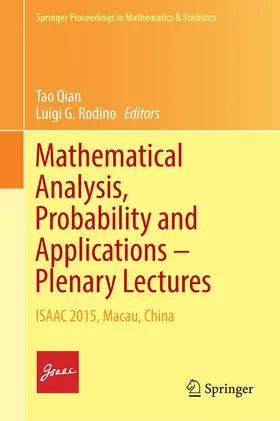 Qian / Rodino |  Mathematical Analysis, Probability and Applications – Plenary Lectures | eBook | Sack Fachmedien