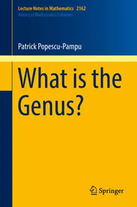 Popescu-Pampu | What is the Genus? | E-Book | sack.de