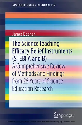 Deehan |  The Science Teaching Efficacy Belief Instruments (STEBI A and B) | eBook | Sack Fachmedien