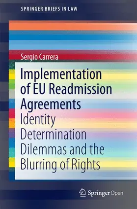 Carrera |  Implementation of EU Readmission Agreements | Buch |  Sack Fachmedien