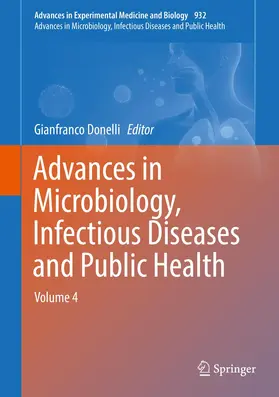 Donelli |  Advances in Microbiology, Infectious Diseases and Public Health | Buch |  Sack Fachmedien