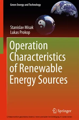 Misak / Prokop | Operation Characteristics of Renewable Energy Sources | E-Book | sack.de