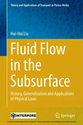 Liu | Fluid Flow in the Subsurface | E-Book | sack.de