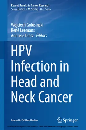 Golusinski / Golusinski / Leemans |  HPV Infection in Head and Neck Cancer | eBook | Sack Fachmedien