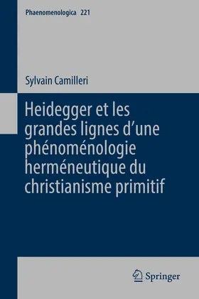 Camilleri |  Heidegger et les grandes lignes d'une phénoménologie herméneutique du christianisme primitif | eBook | Sack Fachmedien