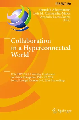 Afsarmanesh / Lucas Soares / Camarinha-Matos |  Collaboration in a Hyperconnected World | Buch |  Sack Fachmedien
