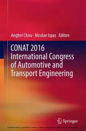 Chiru / Ispas |  CONAT 2016 International Congress of Automotive and Transport Engineering | eBook | Sack Fachmedien