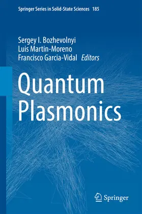 Bozhevolnyi / Martin-Moreno / Garcia-Vidal | Quantum Plasmonics | E-Book | sack.de